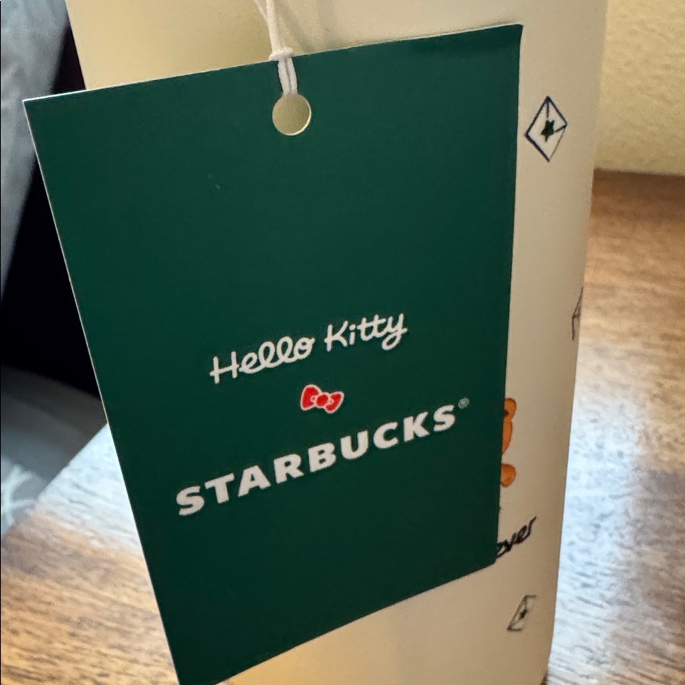 Starbucks Sanrio Hello Kitty Cream Tumbler Miir 12oz - Picture 4 of 4